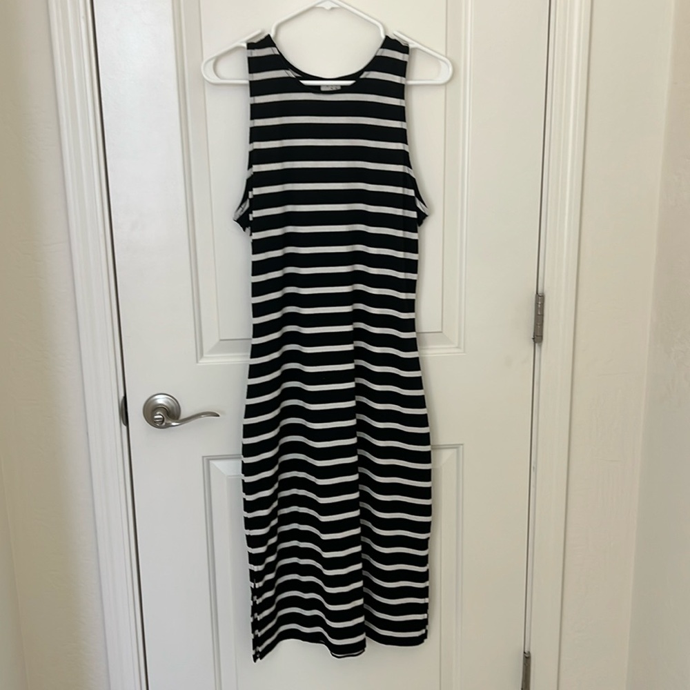 A New Day Racerback Striped Dress